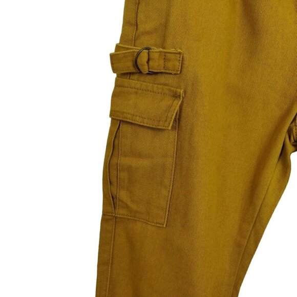 Hot Topic BBY Boom Boom Jeans Carpenter Cargo Pants Size 1 Camel Cotton NWT - Picture 5 of 11